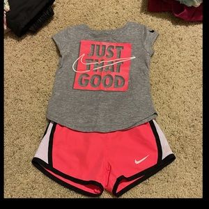 Nike short set